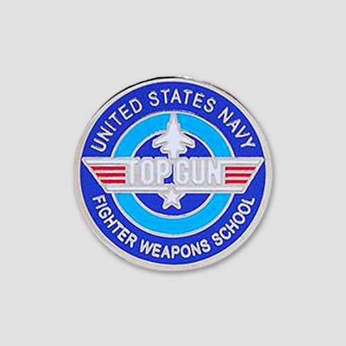 Top Gun Round Pin
