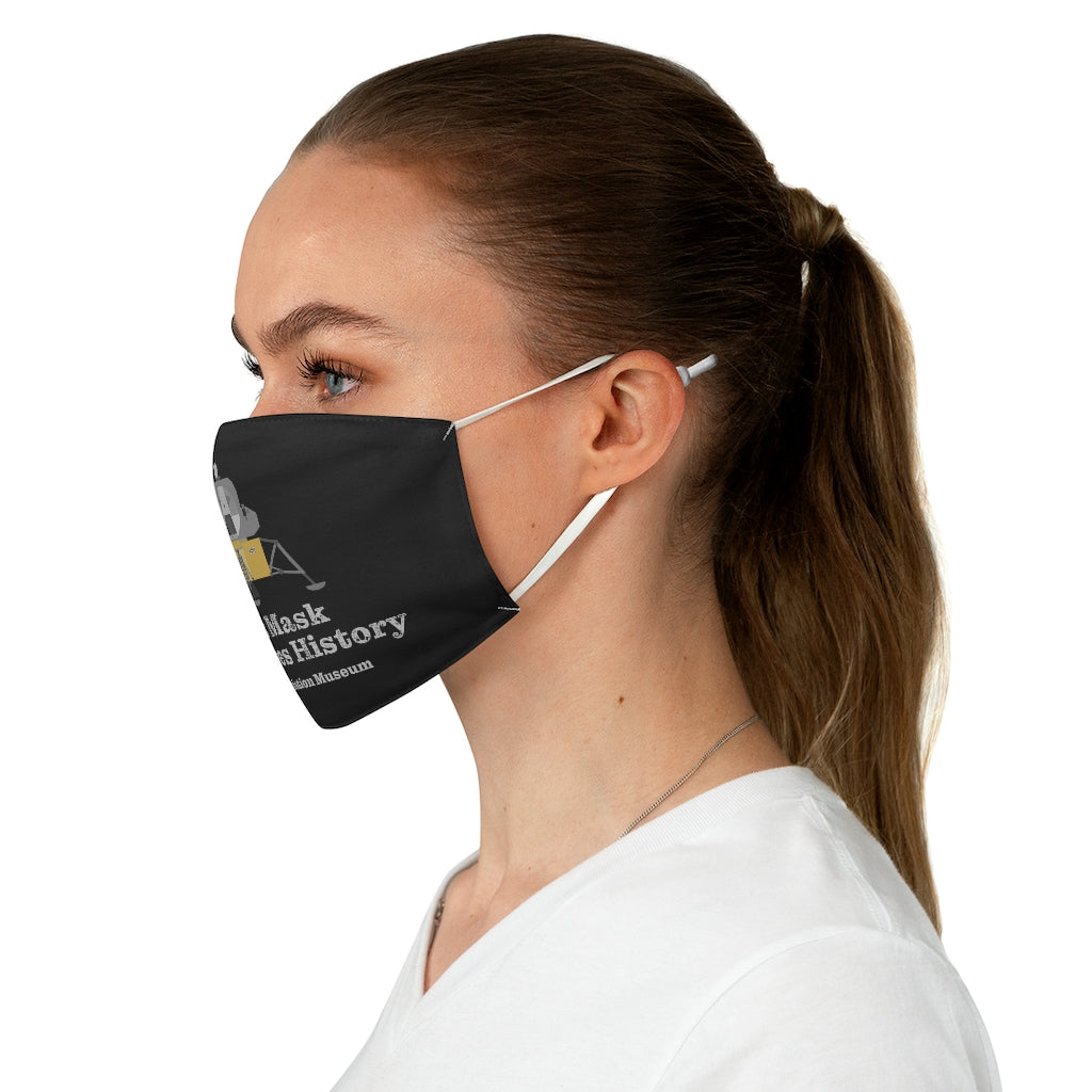 This Mask Preserves History - Apollo Lunar Module Fabric Face Mask
