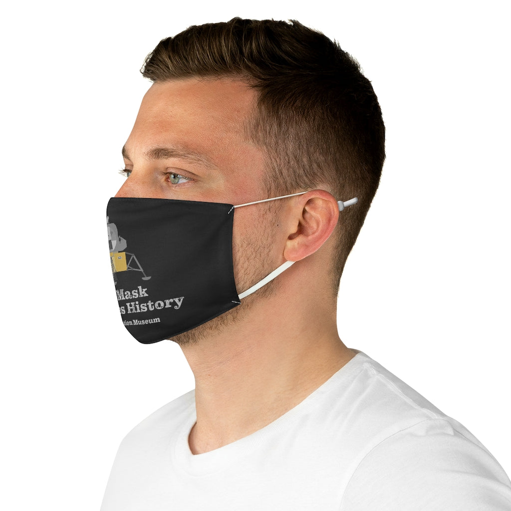 This Mask Preserves History - Apollo Lunar Module Fabric Face Mask