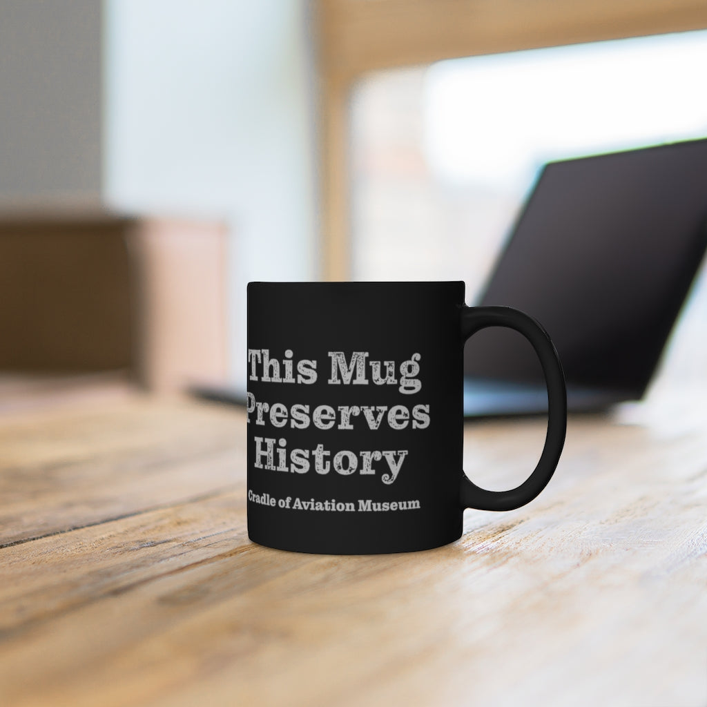 This Mug Preserves History - Apollo Lunar Module Black 11oz Mug