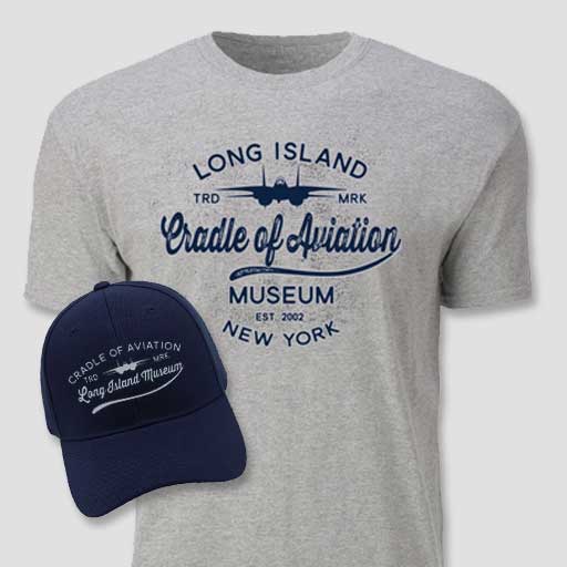 Cradle of Aviation Hat and T-Shirt Combo