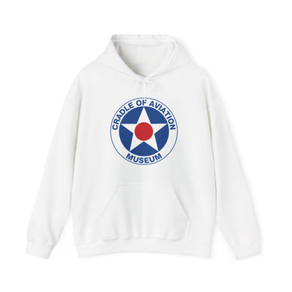 Unisex Heavy Blend™ Hooded Sweatshirt - Cradle of Aviation Museum Swag Collection
