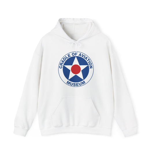 Unisex Heavy Blend™ Hooded Sweatshirt - Cradle of Aviation Museum Swag Collection