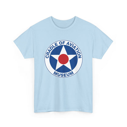 Unisex Heavy Cotton Tee - Cradle of Aviation Museum Swag Collection