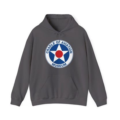 Unisex Heavy Blend™ Hooded Sweatshirt - Cradle of Aviation Museum Swag Collection