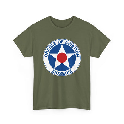Unisex Heavy Cotton Tee - Cradle of Aviation Museum Swag Collection