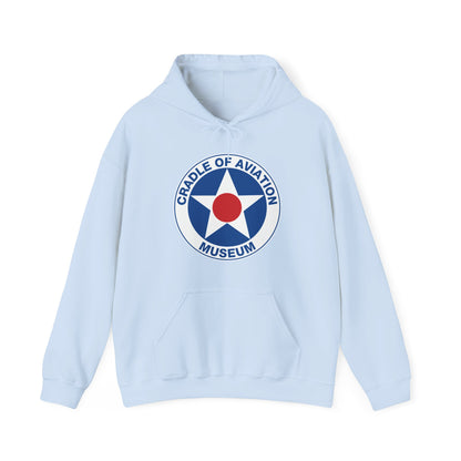 Unisex Heavy Blend™ Hooded Sweatshirt - Cradle of Aviation Museum Swag Collection