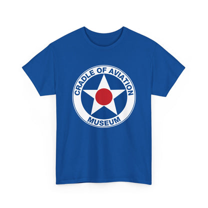 Unisex Heavy Cotton Tee - Cradle of Aviation Museum Swag Collection