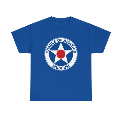 Unisex Heavy Cotton Tee - Cradle of Aviation Museum Swag Collection