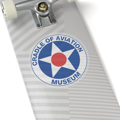 Kiss-Cut Stickers - Cradle of Aviation Museum Swag Collection