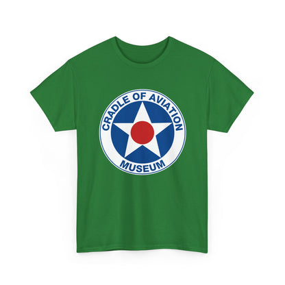 Unisex Heavy Cotton Tee - Cradle of Aviation Museum Swag Collection