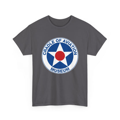 Unisex Heavy Cotton Tee - Cradle of Aviation Museum Swag Collection