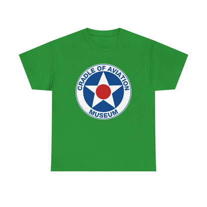 Unisex Heavy Cotton Tee - Cradle of Aviation Museum Swag Collection
