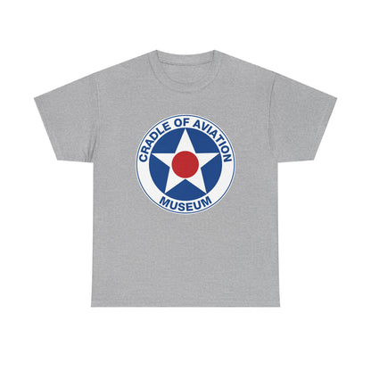 Unisex Heavy Cotton Tee - Cradle of Aviation Museum Swag Collection