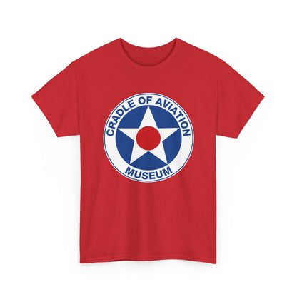 Unisex Heavy Cotton Tee - Cradle of Aviation Museum Swag Collection