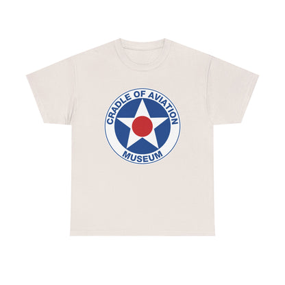 Unisex Heavy Cotton Tee - Cradle of Aviation Museum Swag Collection