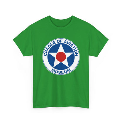 Unisex Heavy Cotton Tee - Cradle of Aviation Museum Swag Collection