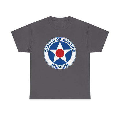 Unisex Heavy Cotton Tee - Cradle of Aviation Museum Swag Collection