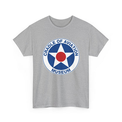 Unisex Heavy Cotton Tee - Cradle of Aviation Museum Swag Collection