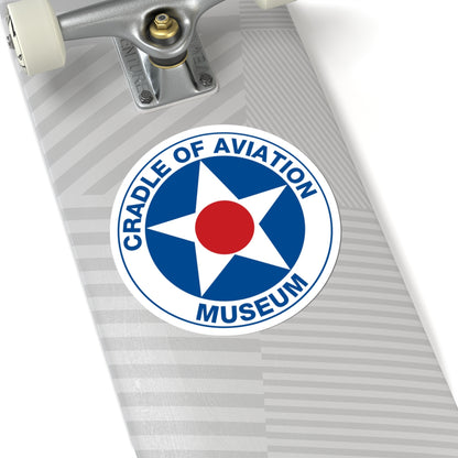 Kiss-Cut Stickers - Cradle of Aviation Museum Swag Collection