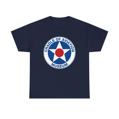 Unisex Heavy Cotton Tee - Cradle of Aviation Museum Swag Collection