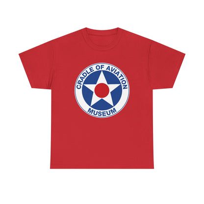 Unisex Heavy Cotton Tee - Cradle of Aviation Museum Swag Collection