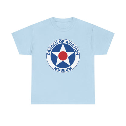 Unisex Heavy Cotton Tee - Cradle of Aviation Museum Swag Collection