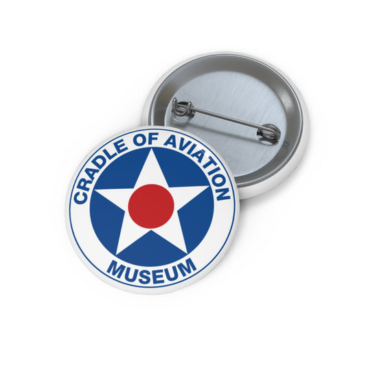 Pin-back Buttons - Cradle of Aviation Museum Swag Collection