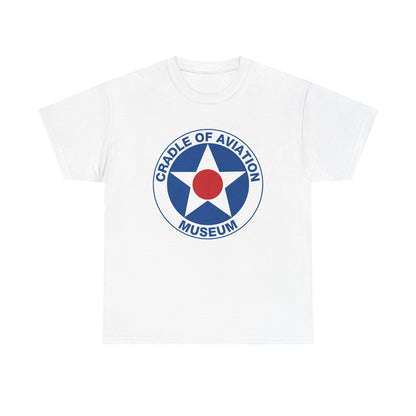 Unisex Heavy Cotton Tee - Cradle of Aviation Museum Swag Collection