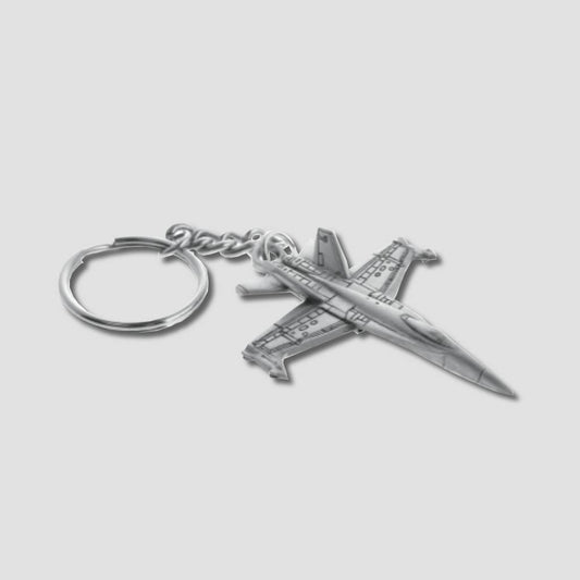 Pewter Airplane Keychains