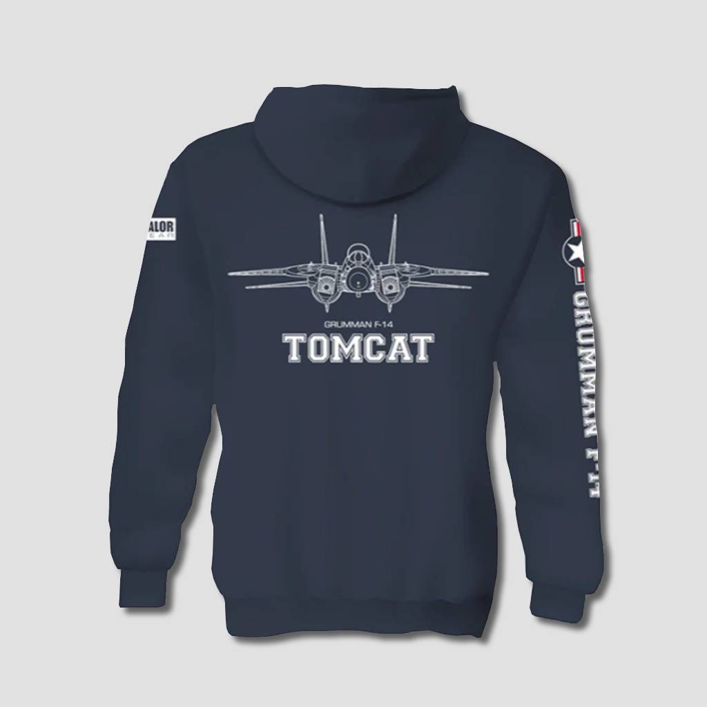 F-14 Front-view Pullover Hoodie