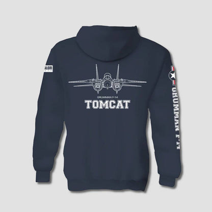 F-14 Front-view Pullover Hoodie