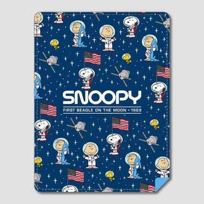 Snoopy in Space Throw Blanket