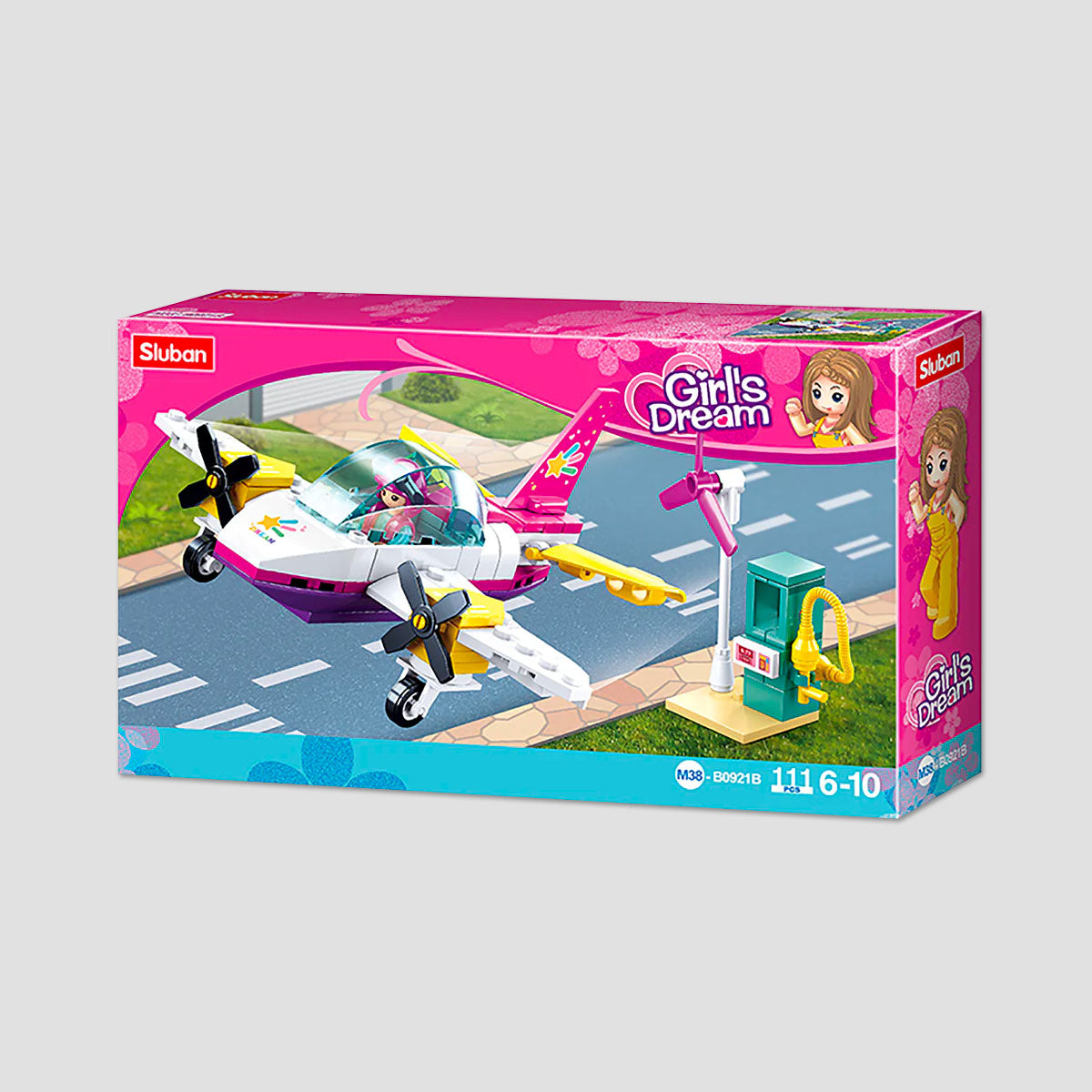 Girls Dream Plane Building Kit