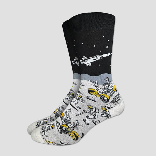 Moon Exploration Socks