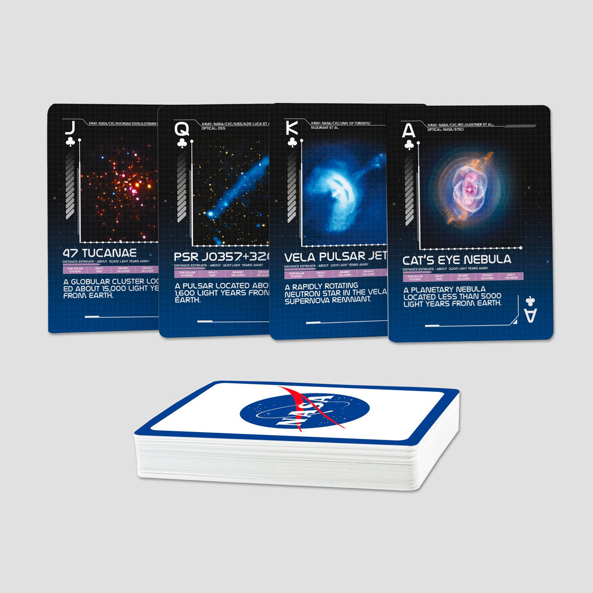 NASA Across the Universe Playing Cards