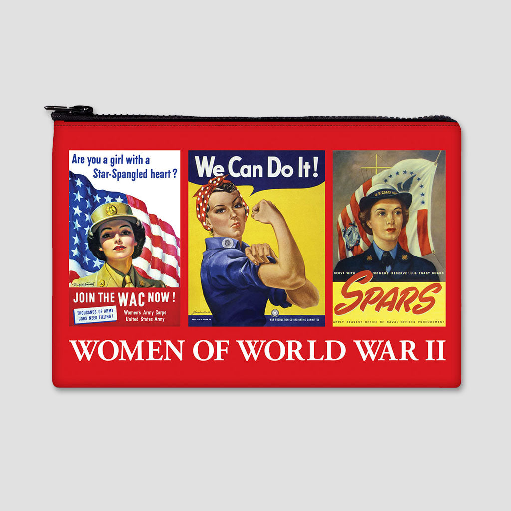 Women of WWII Zipper Pouch