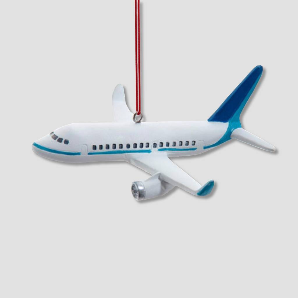 Resin Airplane Ornament