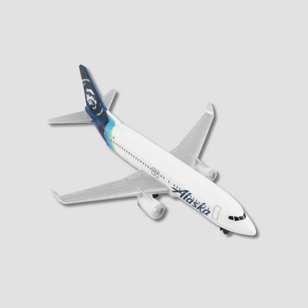 Alaska Airlines Single Plane