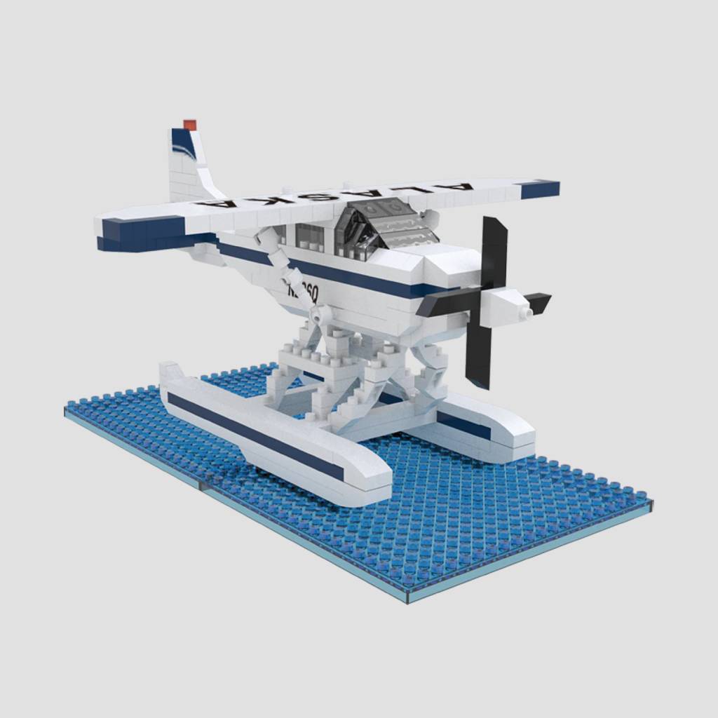 Alaska Float Plane Mini Blocks Set