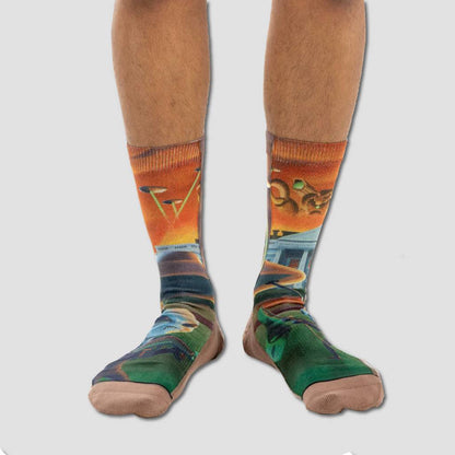Alien Invasion Socks