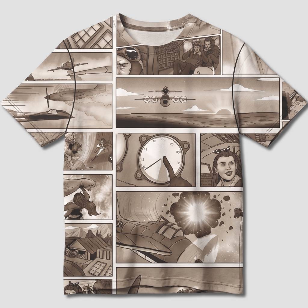 Cradle Comic Strip T-Shirt