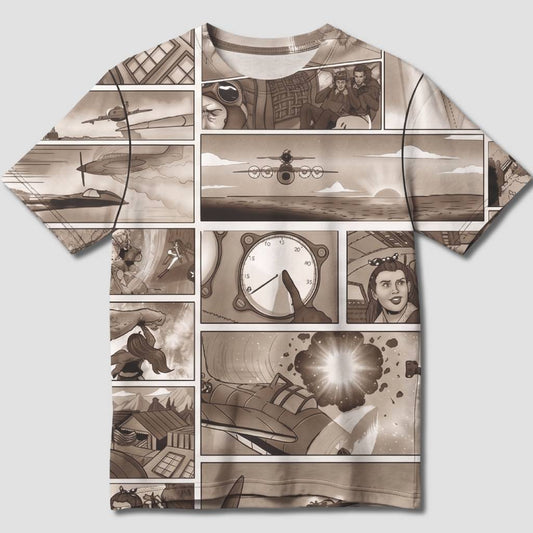 Cradle Comic Strip T-Shirt