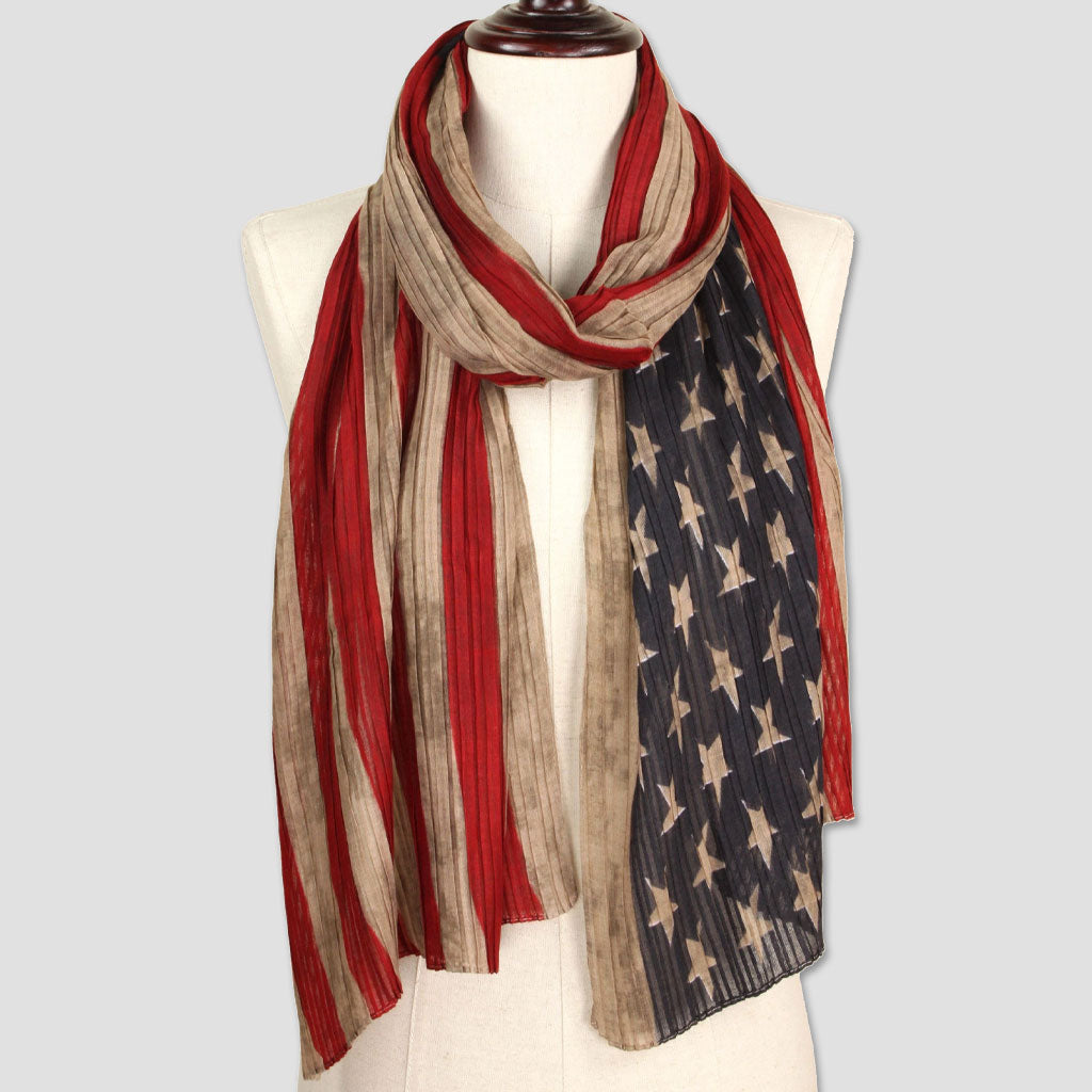 American Flag Scarf