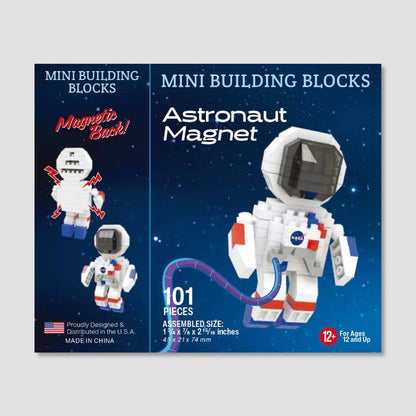 Mini Blocks Astronaut Magnet