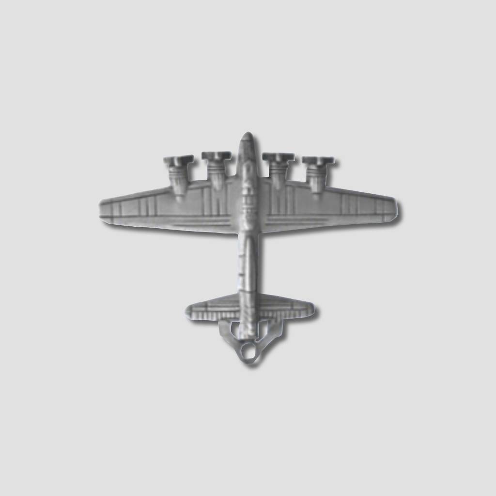 Pewter Airplane Keychains