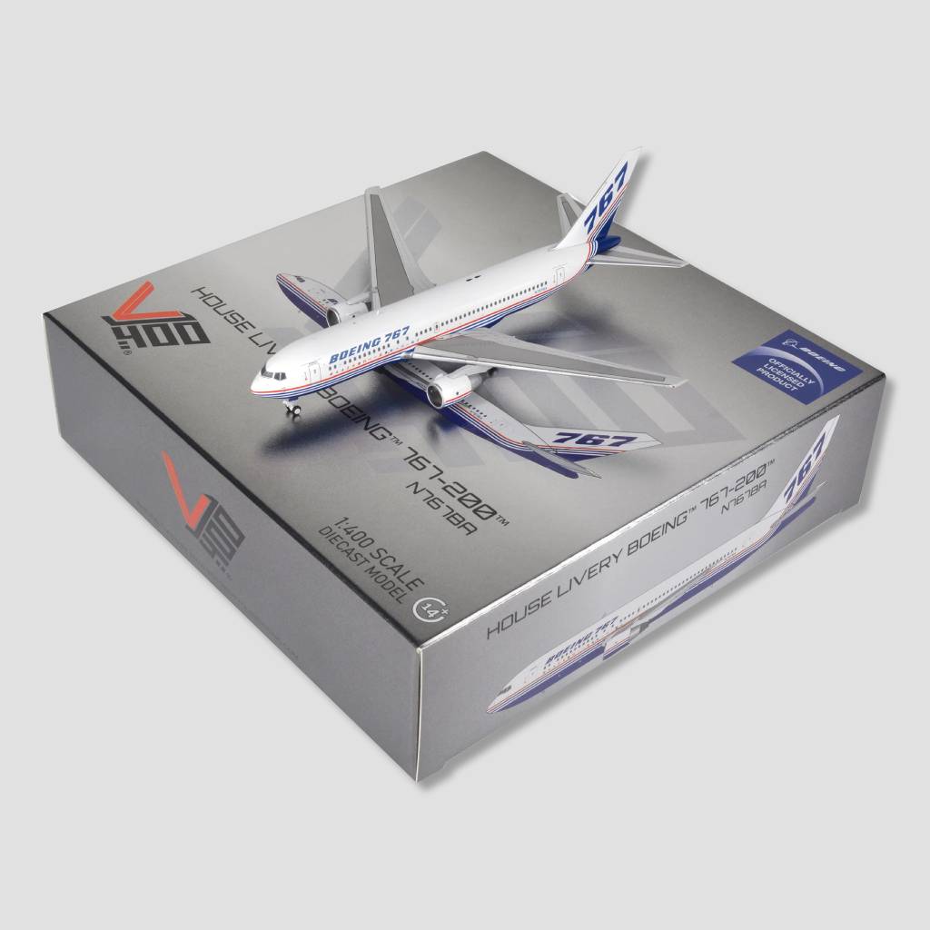 Motor City Classics Boeing 767 Diecast Model