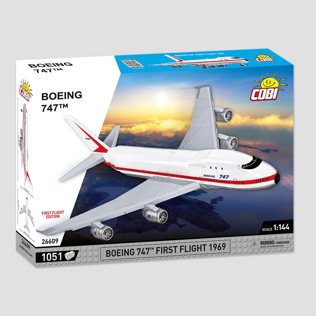 Cobi Boeing 747 First Flight Construction Set