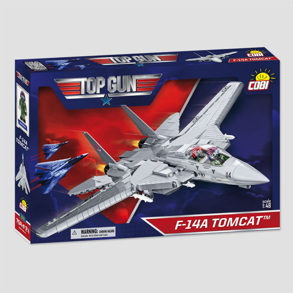 Top Gun Set Cobi Top Gun F-14 Tomcat Construction Set – Cradle of Aviation Museum Store