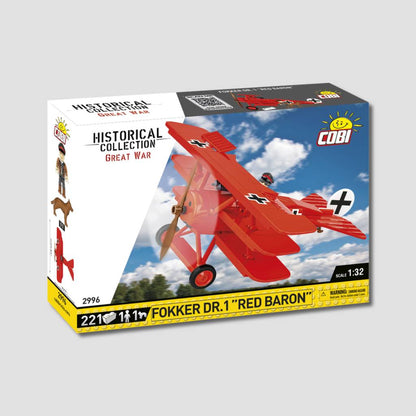 Cobi Fokker DR. 1 Red Barron Set
